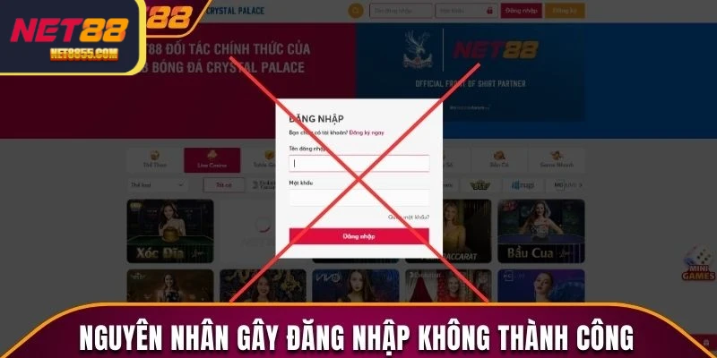 Kết nối mạng yếu gây trở ngại khi bet thủ thực hiện đăng nhập